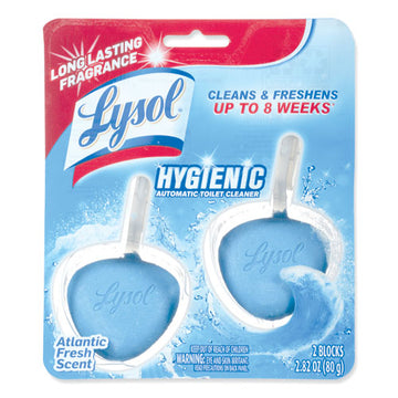 LYSOL® Brand Hygienic Automatic Toilet Bowl Cleaner, Atlantic Fresh, 2-pack freeshipping - TVN Wholesale